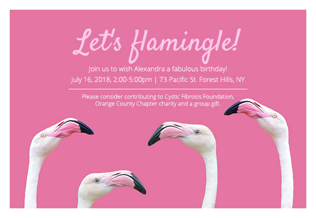 Personalized kids birthday invitations
